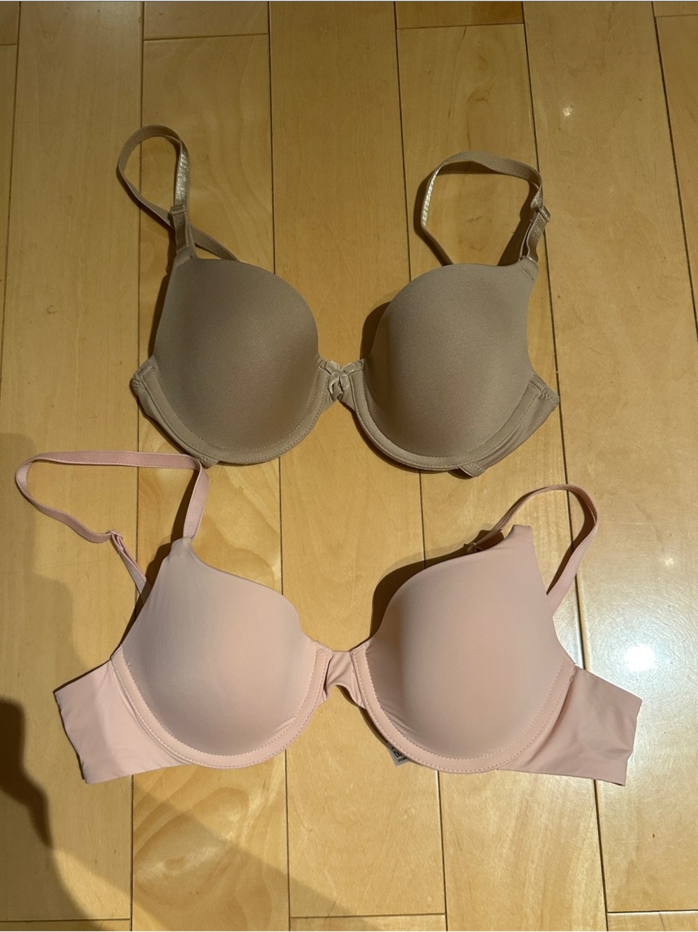 Everyday Smooth T-Shirt Bras in Nude and Blush - Pack of 2